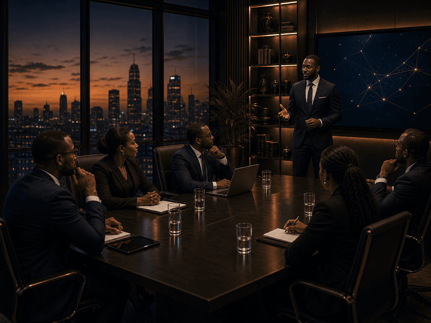 Executive education session